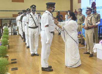 Felicitation ceremony of Kolkata Police
