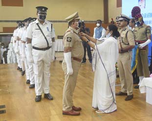 Felicitation ceremony of Kolkata Police
